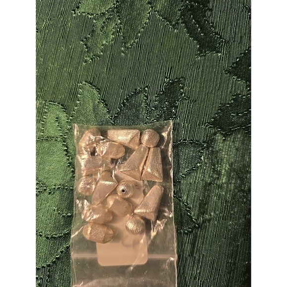 The Unbranded Brand Jewelry - Antique Silver Plated Copper Beads Assorted Charms #162 Bundle‎ W/ Others Listed